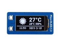 1,3" 64&#215;128 OLED Display Modul f&#252;r Raspberry Pi Pico
