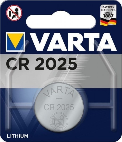 VARTA Knopfzelle Lithium CR2025