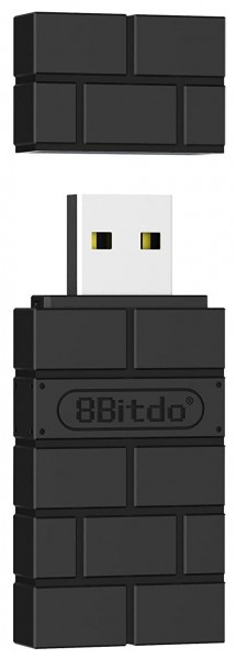 8BitDo Wireless Bluetooth Adapter 2 für Windows/Mac/Raspberry Pi/Switch