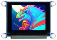 Waveshare 1,27" RGB OLED Displaymodul: 128&#215;96 Auflösung, 262K Farben, SPI-Schnittstelle