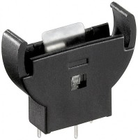 Batteriehalter für Knopfzellen bis 20 mm - PCB Version vertikal (stehend)