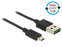 EASY USB 2.0 Kabel A Stecker &#150; micro B Stecker schwarz