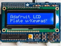 Adafruit Blau-Wei&#223; 16x2 LCD und Keypad Kit f&#252;r Raspberry Pi