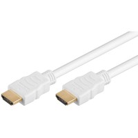 High Speed HDMI Kabel mit Ethernet wei&#223;