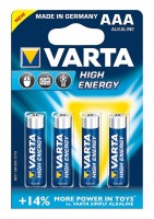 VARTA High Energy Batterien Alkaline Micro AAA