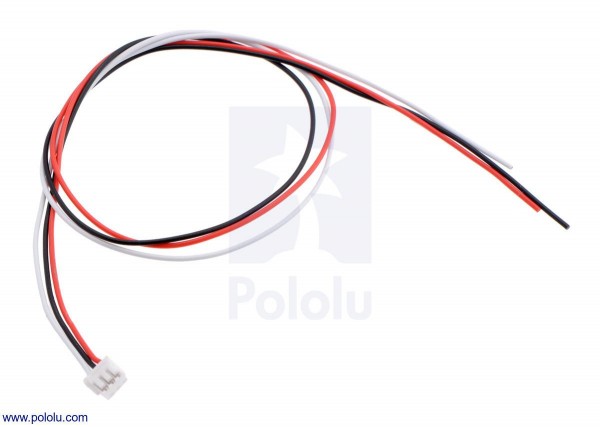 Pololu 3-Pin Female JST ZH-Style Kabel für Sharp GP2Y0A51 Abstandssensoren, 30cm
