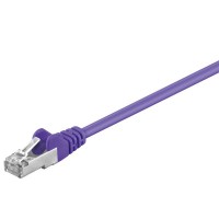 CAT 5e Netzwerkkabel, F/UTP, violett
