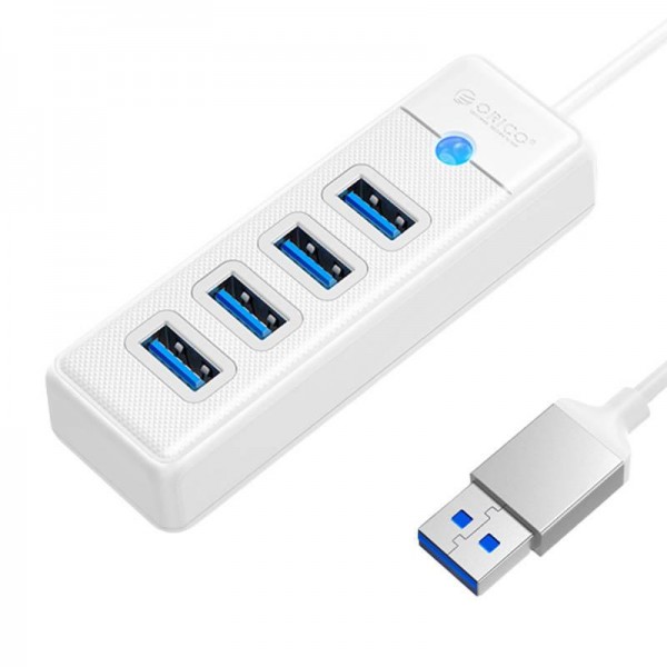 Orico Hub Adapter USB zu 4x USB 3.0, 0.15m, Weiß