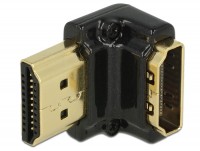 Premium 4K HDMI Winkeladapter A Stecker - Buchse 90&#176; unten gewinkelt