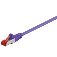 CAT 6 Netzwerkkabel, S/FTP, LS0H, violett
