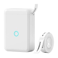 Niimbot D110, Tragbarer kabelloser Bluetooth Etikettendrucker, 10-15mm, weiß