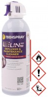 Techspray E-Line Flussmittelentferner: Reinigungsmittel für Lötarbeiten, Spray 400ml