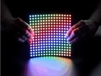 Biegsame 16x16 NeoPixel RGB LED Matrix