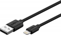 goobay Lightning USB Kabel &#40;MFi&#41; schwarz