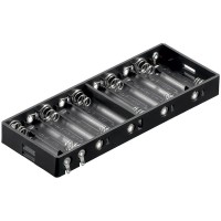 Batteriehalter für 10x Mignon AA mit Lötanschluss