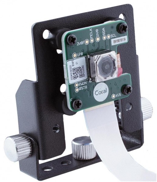 KKSB Kamerahalter, Multi-Kompatibel für diverse Kameramodule, 2-Achsen-Rotation, Metall, schwarz