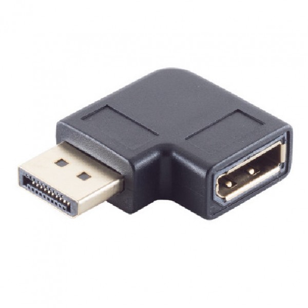 DisplayPort 1.4 Adapter, 90° Winkel links