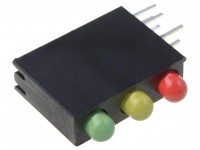 LED Array im Geh&#228;use, 3mm, dreifarbig, rot/gelb/gr&#252;n