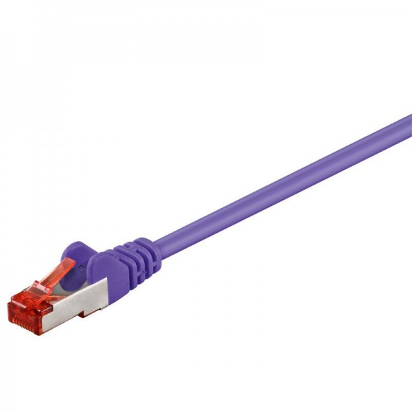 CAT 6 Netzwerkkabel, S/FTP, violett