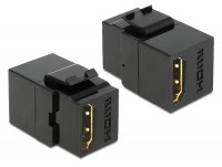 Keystone HDMI Buchse > HDMI Buchse schwarz