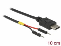 Kabel USB-C Stecker &#150; 2x Pfostenstecker einzeln zur Stromversorgung