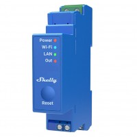 Shelly Pro 1, 1 Kanal WLAN &#43; Bluetooth Schaltaktor, DIN Rail Montage