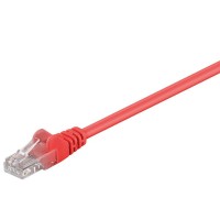 CAT 5e Netzwerkkabel, U/UTP, rot