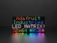 64x32 RGB LED Matrix - 4mm Raster