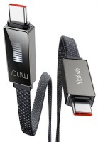 Mcdodo CA-4470 Rythm Cable, USB-C - USB-C Kabel mit LED Ladeanzeige, 100W, 1,2m, schwarz