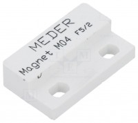MEDER Permanentmagnet M04, beständig, 23.2x14x6.1mm, AlNiCo500, 1210mT