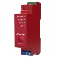 Shelly Pro 1PM, 1 Kanal WLAN &#43; Bluetooth Schaltaktor mit Messfunktion, DIN Rail Montage