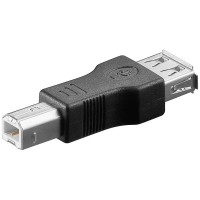 USB 2.0 Hi-Speed Adapter A Buchse - B Stecker schwarz