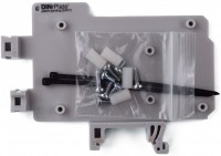 DINrPlate DAR1 - Hutschienenhalter für Arduino Uno / Mega, grau