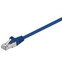 CAT 5e Netzwerkkabel, SF/UTP, blau