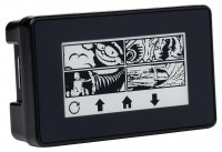 Waveshare 2,13" E-Paper Display für Raspberry Pi Zero: 5 Punkt Touch, 250&#215;122 Pixel, ABS-Gehäuse