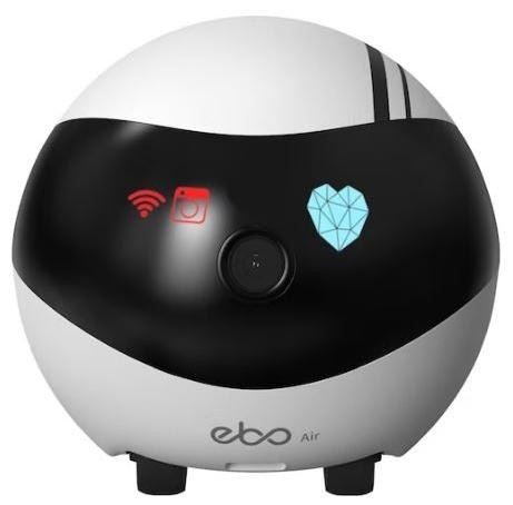 Enabot EBO AIR, intelligenter AI Begleitroboter, Zwei-Wege-Audio, 1080p, 30 fps, Selbstladefunktion