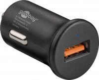 Quick Charge QC3.0 Dual USB-Autoschnellladegerät 3,0A schwarz