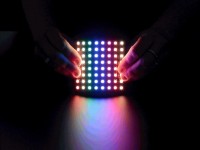 Biegsame 8x8 NeoPixel RGB LED Matrix