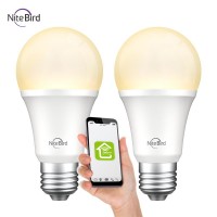 Gosund NiteBird LB1, Smart LED-Lampe, warm-wei&#223;, E27, 2er Pack