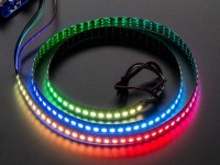 Adafruit NeoPixel Digitaler RGB LED Streifen 144 LED - 1m, Schwarz