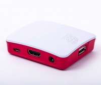 offizielles Raspberry Pi Gehäuse rot/weiß für 3 Modell A+