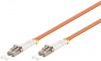 LWL Kabel Multimode OM2, LC-Stecker &#40;UPC&#41; > LC-Stecker &#40;UPC&#41;, orange