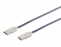 Ultra Slim High Speed HDMI Kabel mit Ethernet, schwarz