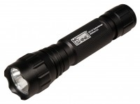 LED UV-Taschenlampe LU1, 3W, 365nm, inkl. 3000mAh Akku und Ladeger&#228;t
