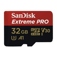 SanDisk Extreme Pro microSDHC A1 UHS-I U3 Speicherkarte &#43; Adapter 32GB