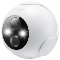 SwitchBot Outdoor Spotlight Cam, Outdoor Überwachungskamera, 1080P, WLAN